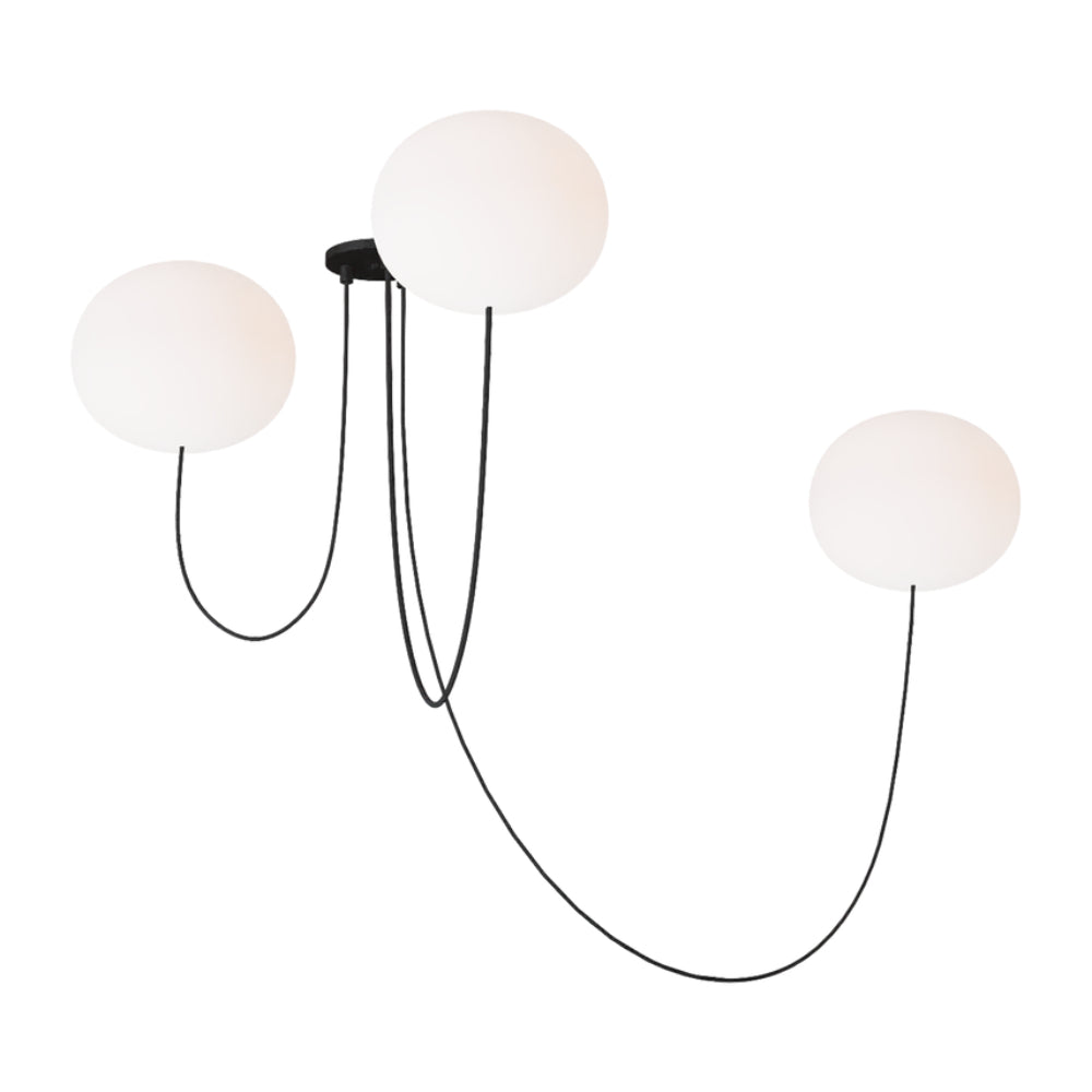 Visual Comfort Helium Large 3 Light Chandelier