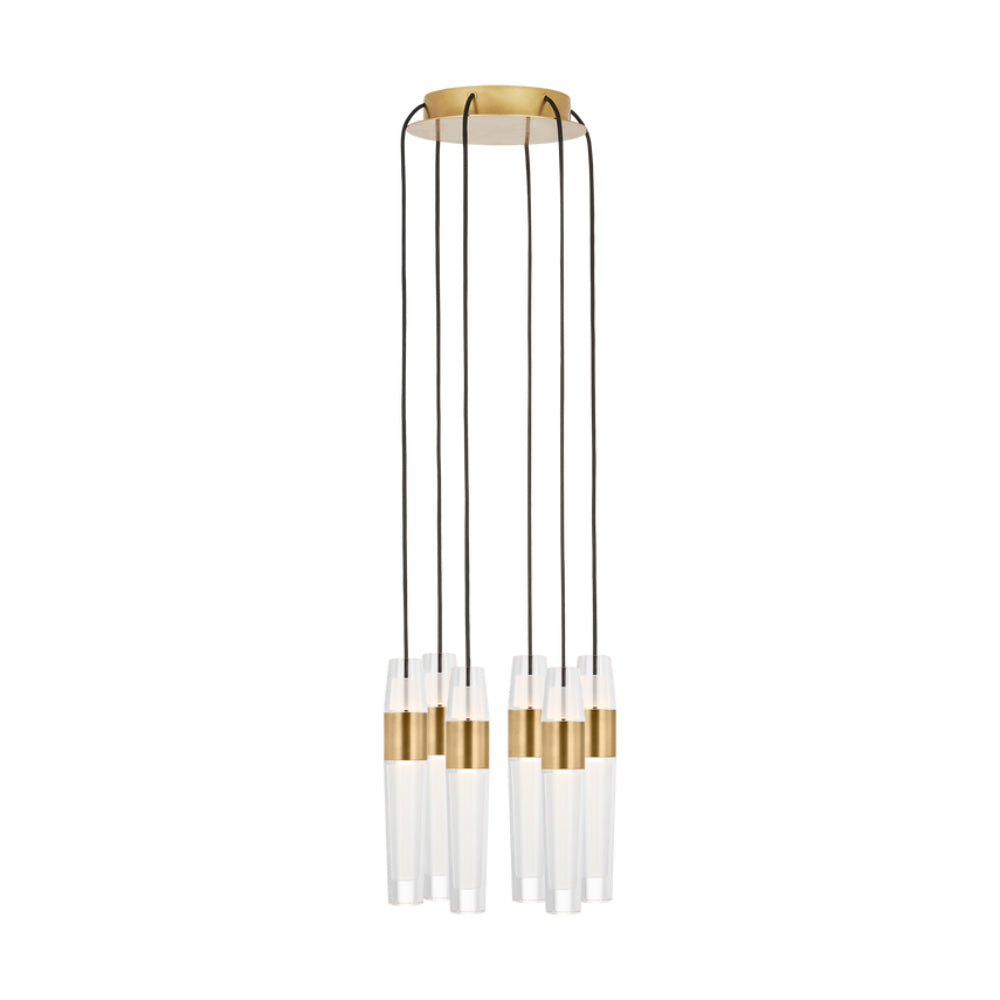 Visual Comfort Lassell 6 Light Chandelier