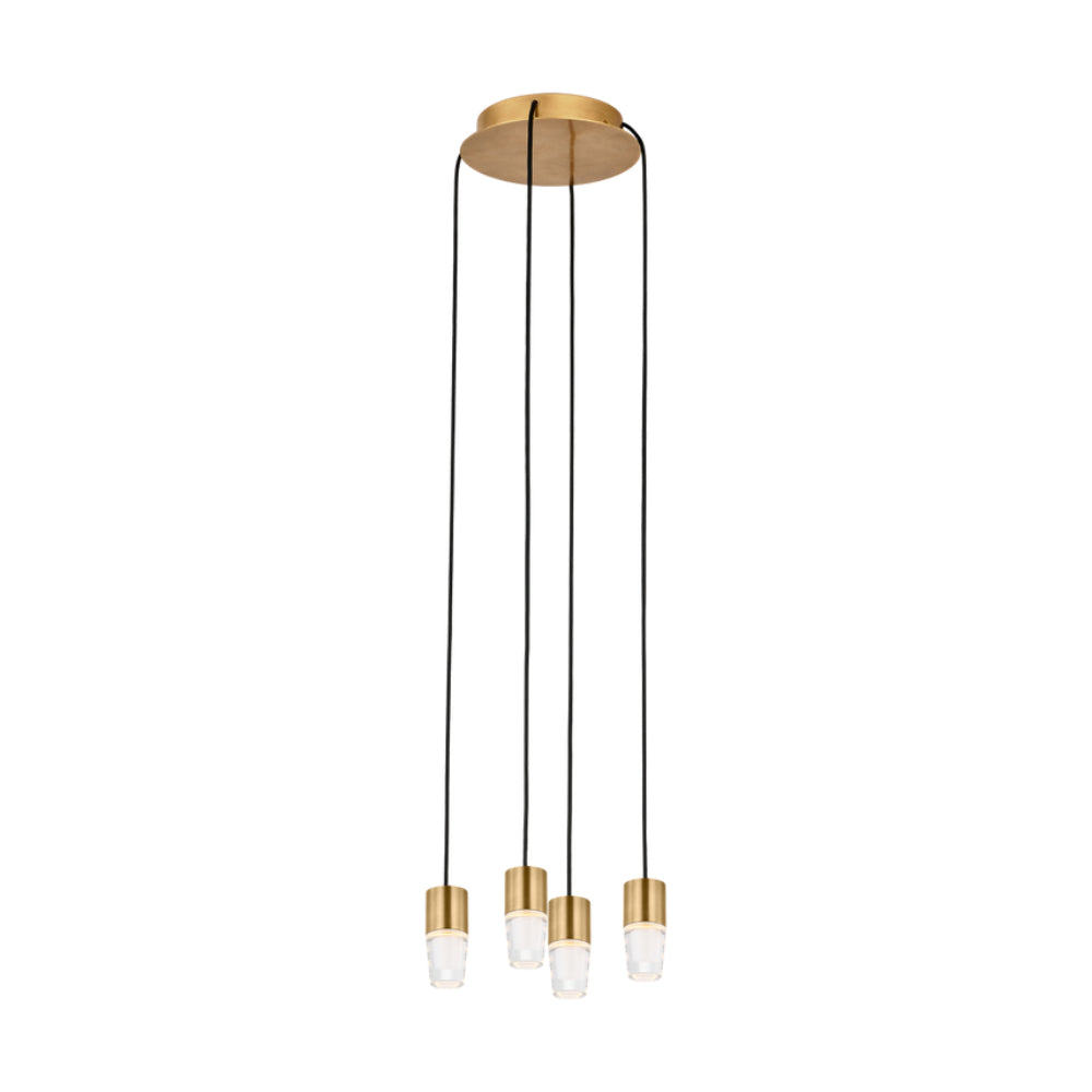 Visual Comfort Lassell Accent 4 Light Chandelier