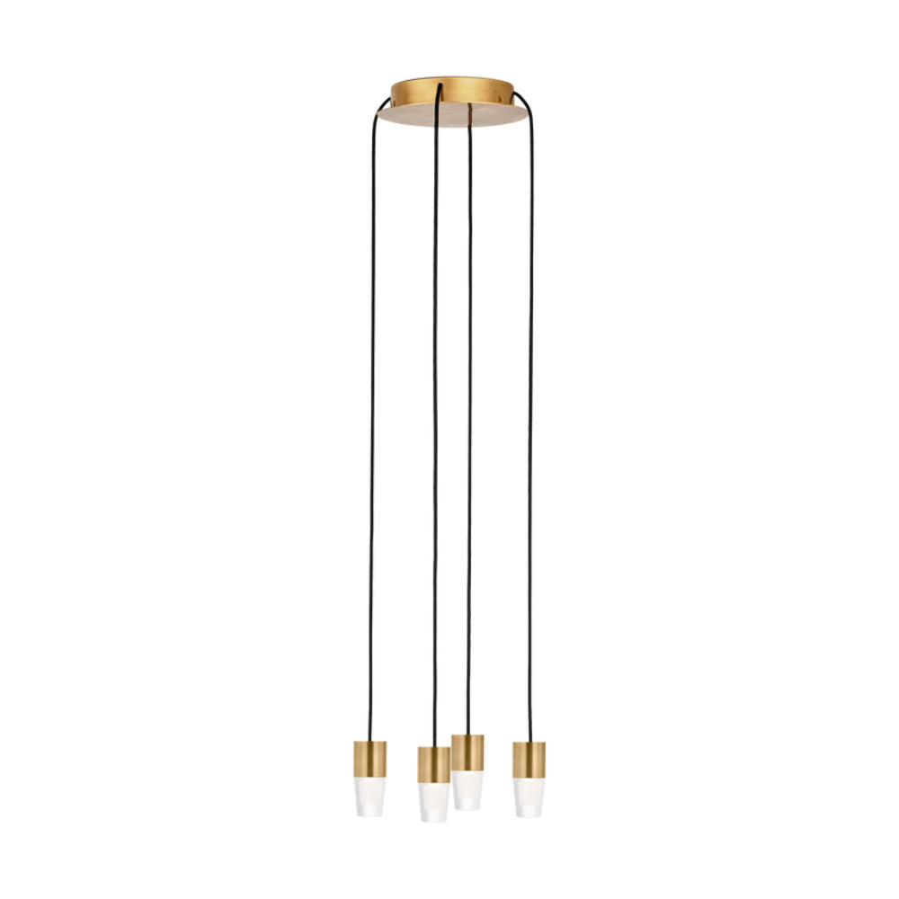 Visual Comfort Lassell Accent 4 Light Chandelier