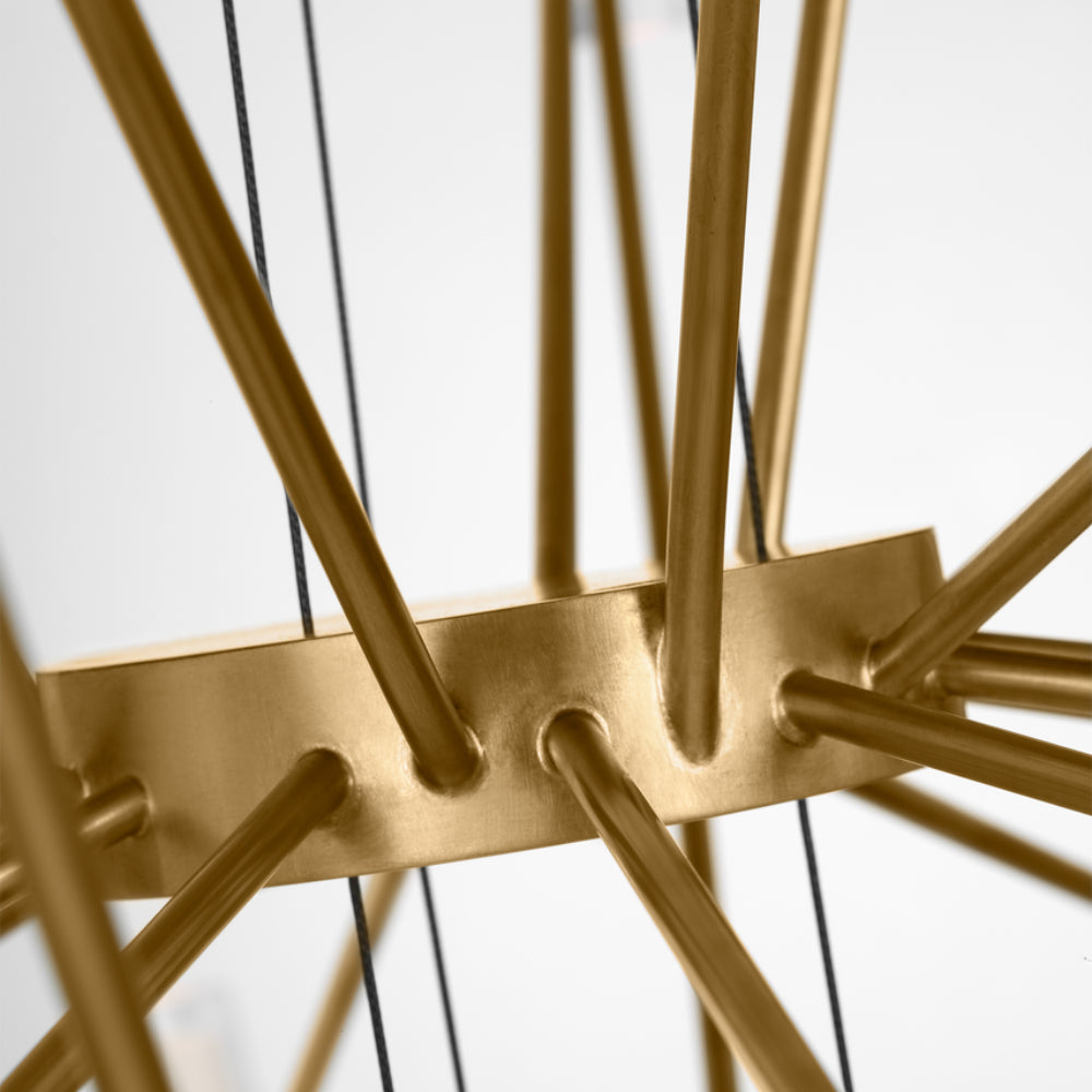 Visual Comfort Lassell Three Tier Tall X-Large Chandelier