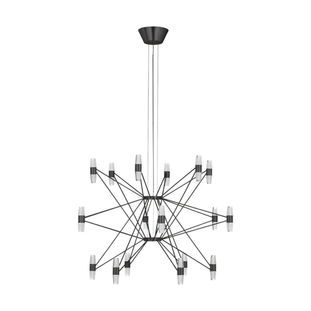 Visual Comfort Lassell Three Tier X-Large Chandelier