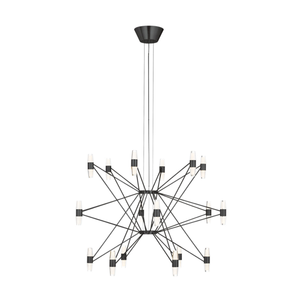 Visual Comfort Lassell Three Tier X-Large Chandelier