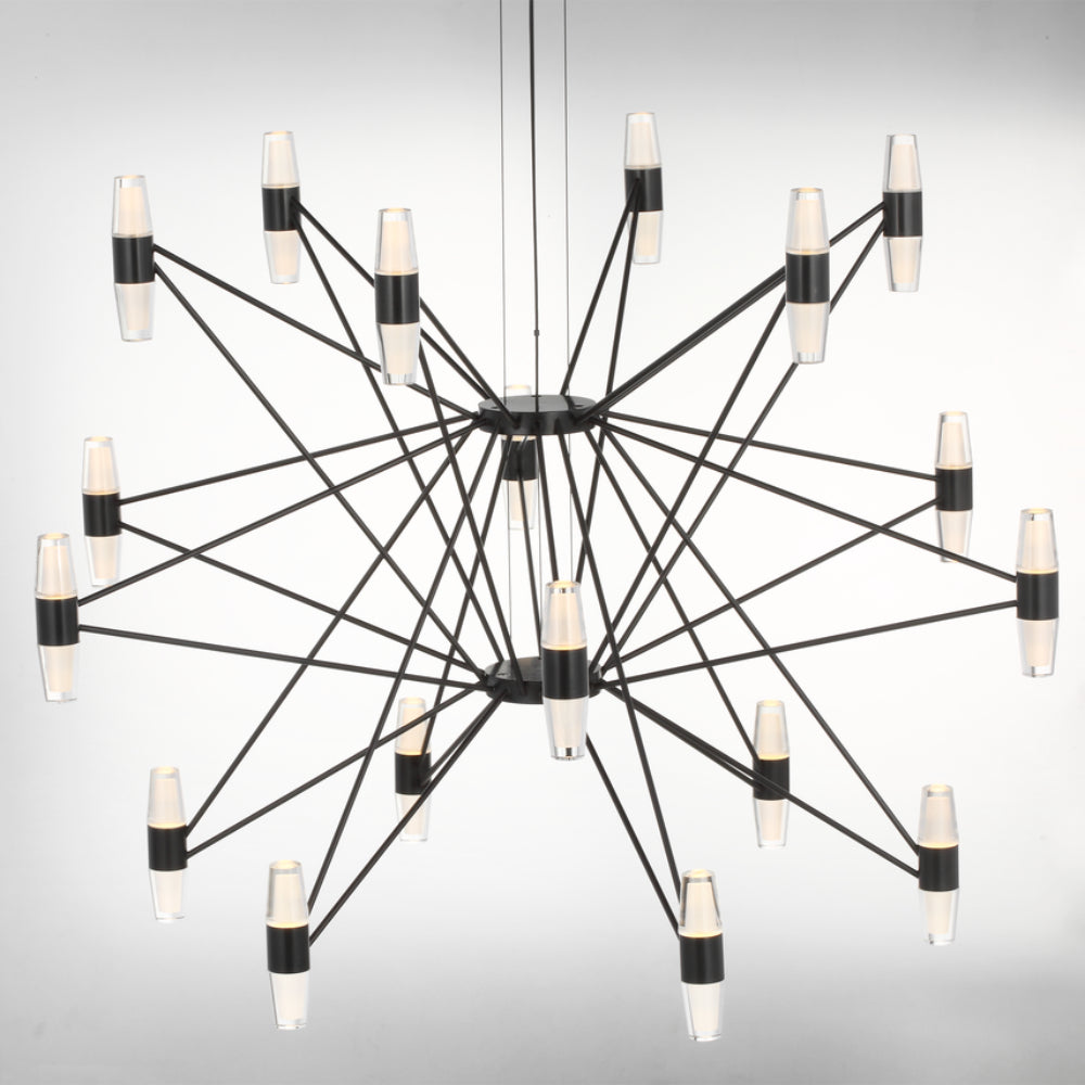 Visual Comfort Lassell Three Tier X-Large Chandelier