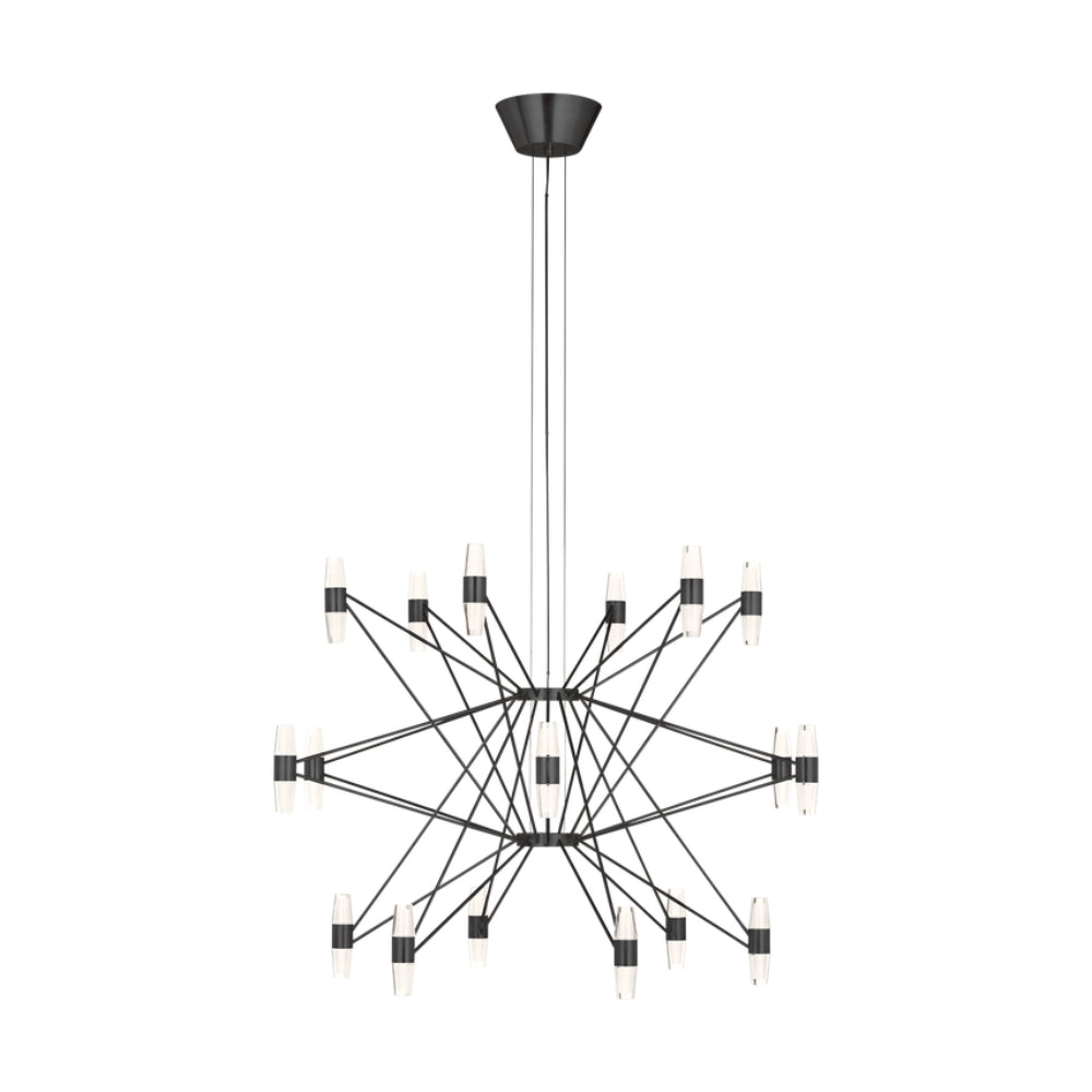 Visual Comfort Lassell Three Tier X-Large Chandelier