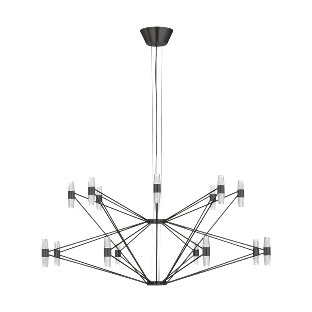 Visual Comfort Lassell Two Tier X-Large Chandelier