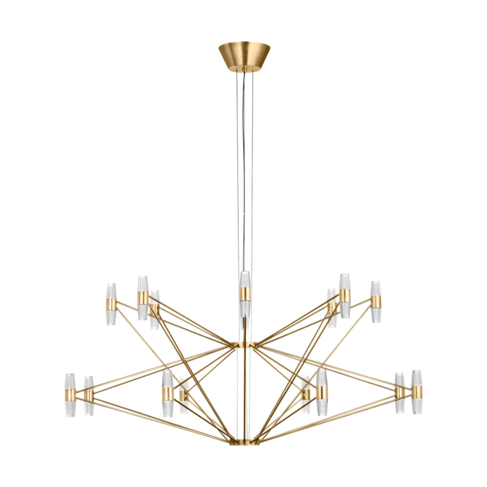 Visual Comfort Lassell Two Tier X-Large Chandelier
