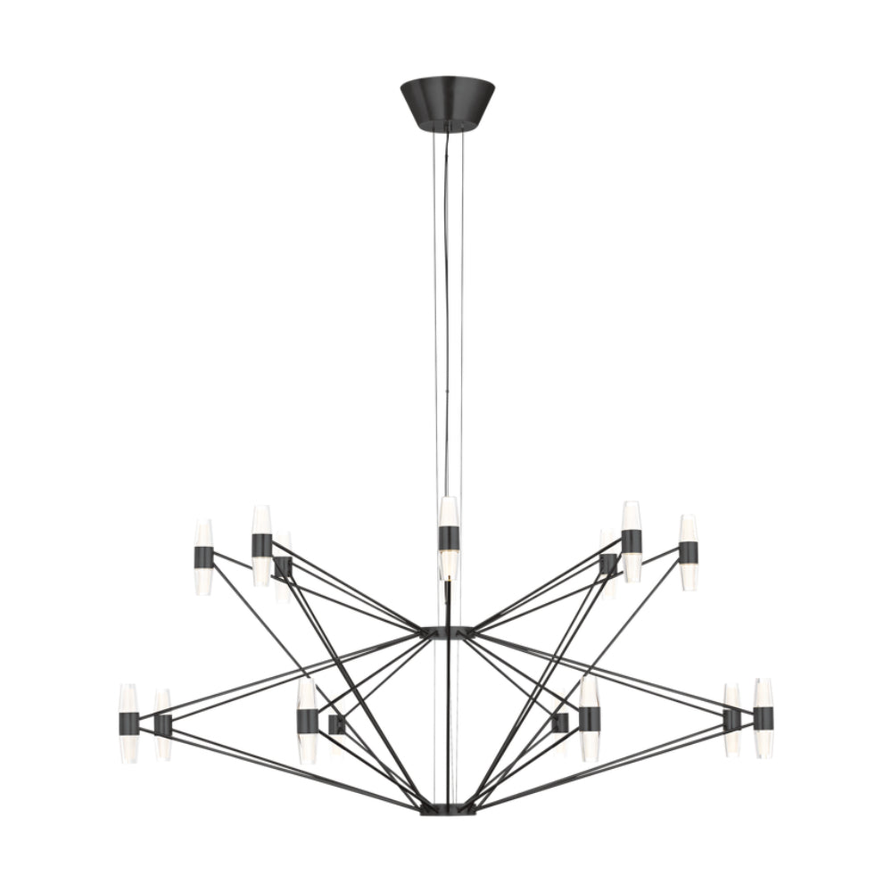 Visual Comfort Lassell Two Tier X-Large Chandelier