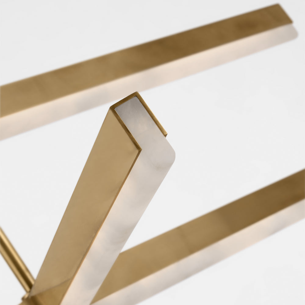 Visual Comfort Linea 56 Three Tier Chandelier