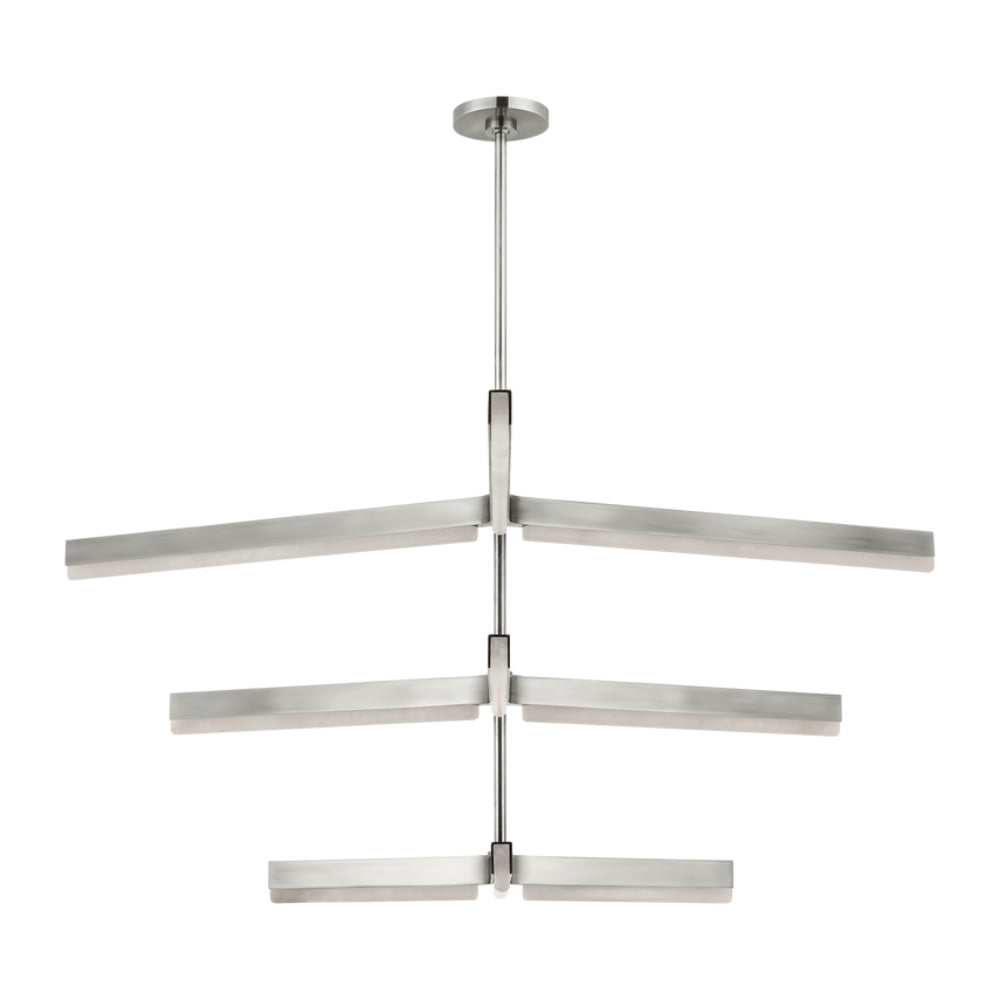 Visual Comfort Linea 56 Three Tier Chandelier