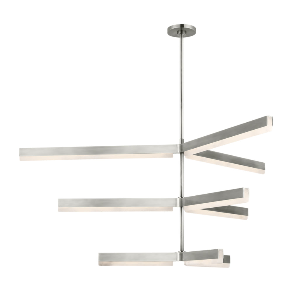Visual Comfort Linea 56 Three Tier Chandelier