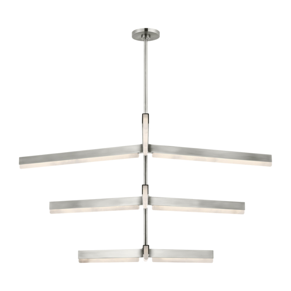 Visual Comfort Linea 56 Three Tier Chandelier