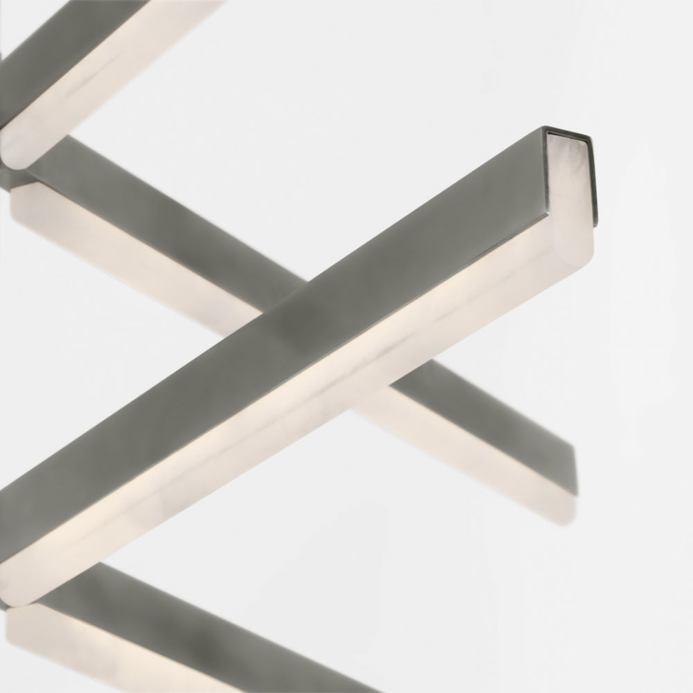 Visual Comfort Linea 56 Two Tier Chandelier