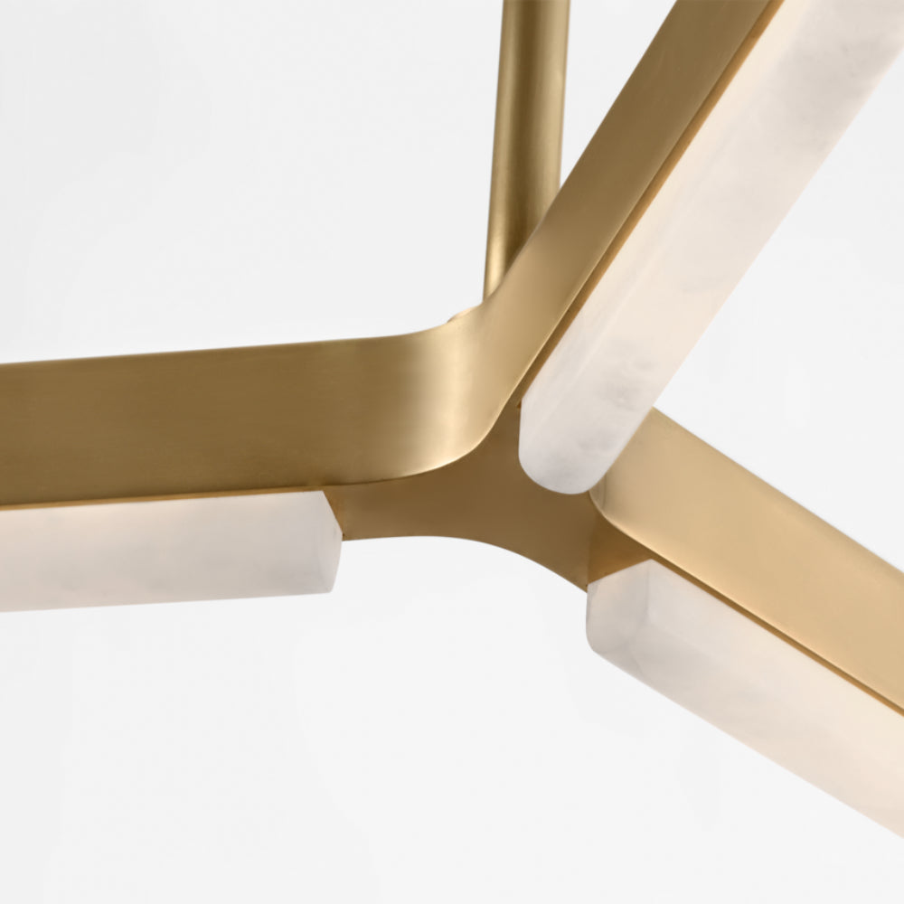 Visual Comfort Linea 56 Two Tier Chandelier