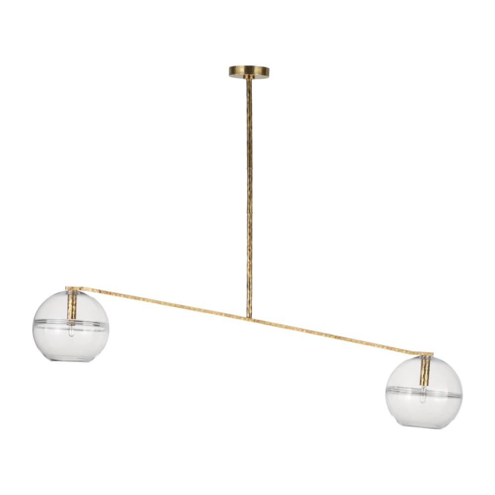 Visual Comfort Lowing Medium Wide Chandelier