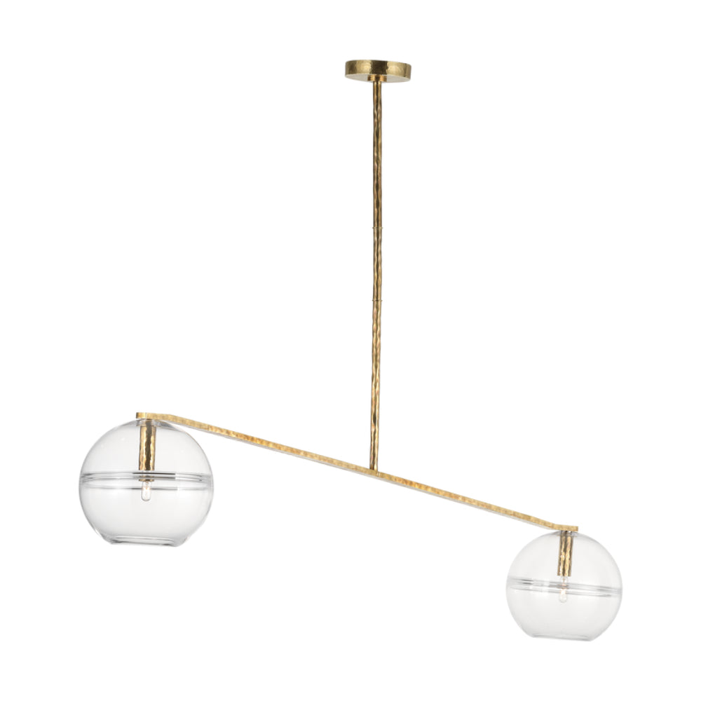 Visual Comfort Lowing Medium Wide Chandelier