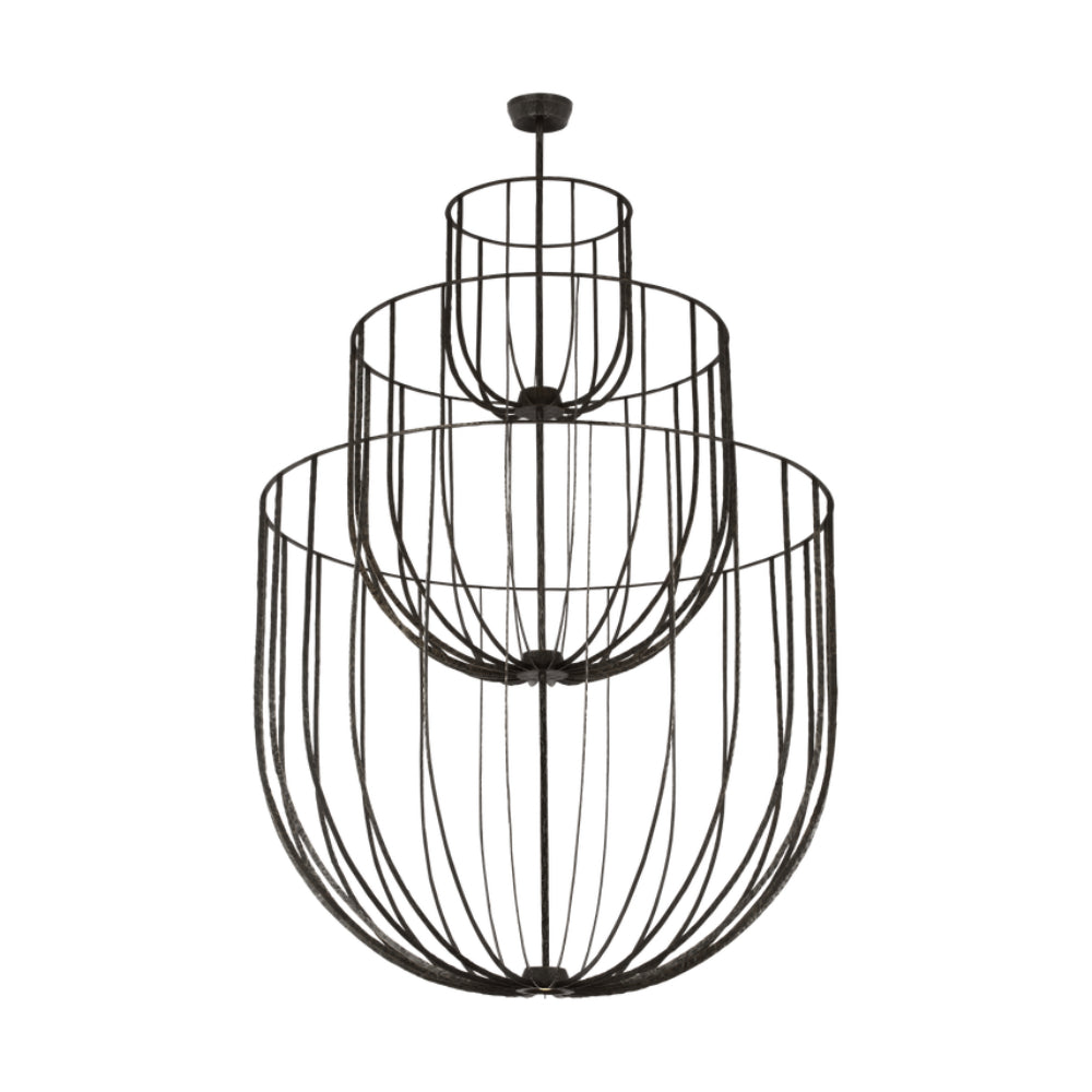 Visual Comfort Sanchi Grande Three Tier Chandelier