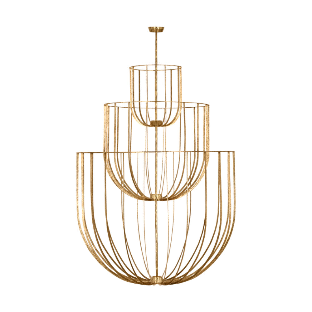 Visual Comfort Sanchi Grande Three Tier Chandelier