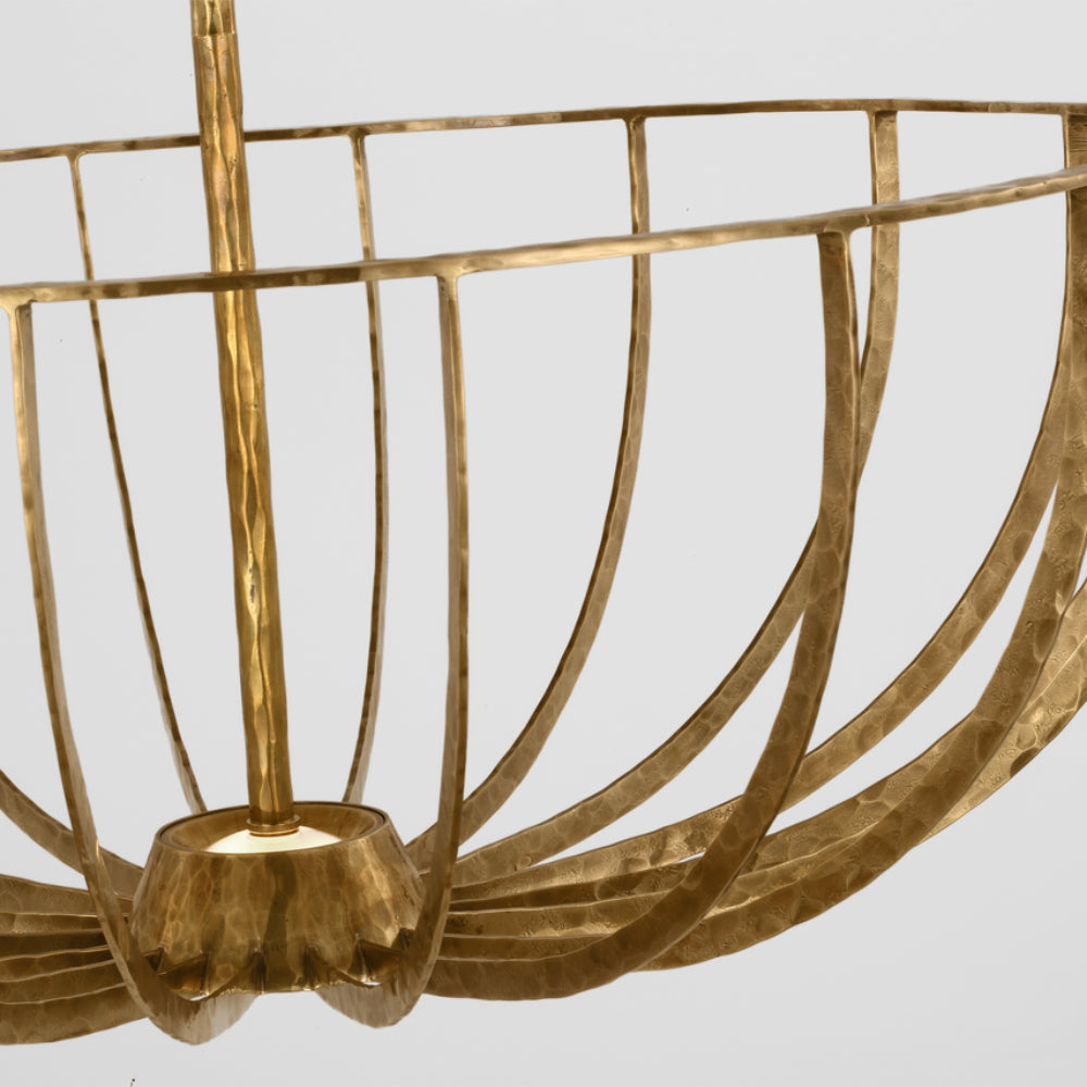 Visual Comfort Sanchi X-Large Semi Flush Mount Light