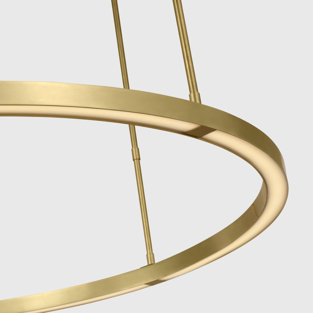 Visual Comfort Stagger Ring Large Chandelier