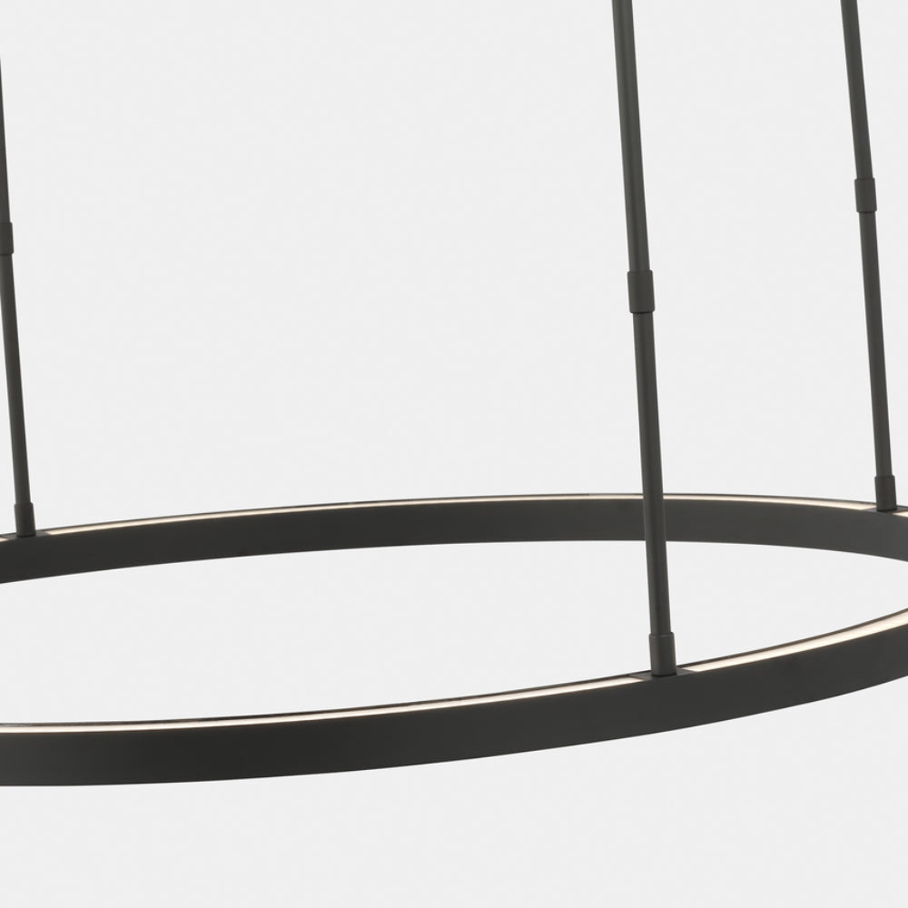 Visual Comfort Stagger Ring Medium Chandelier