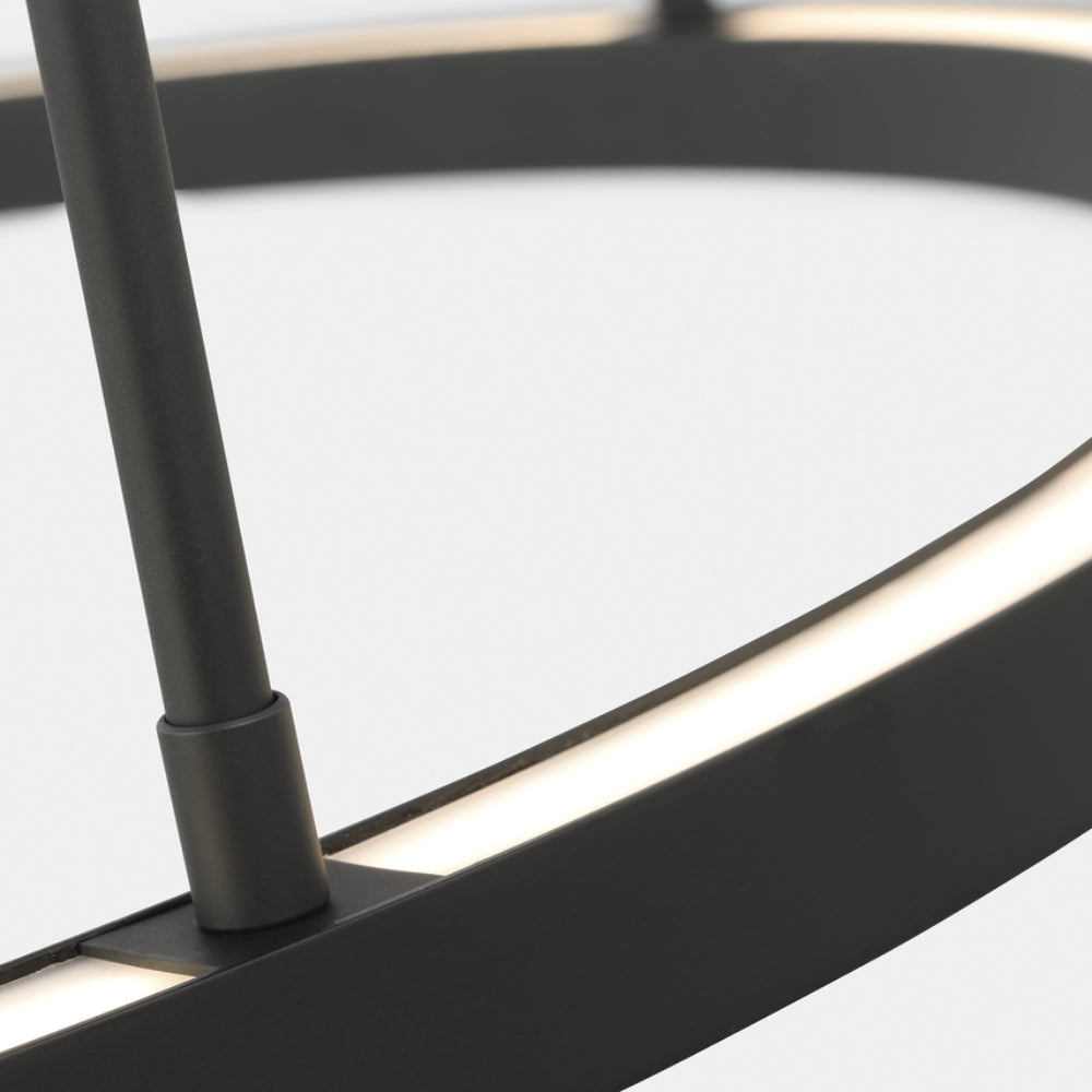 Visual Comfort Stagger Ring Medium Chandelier