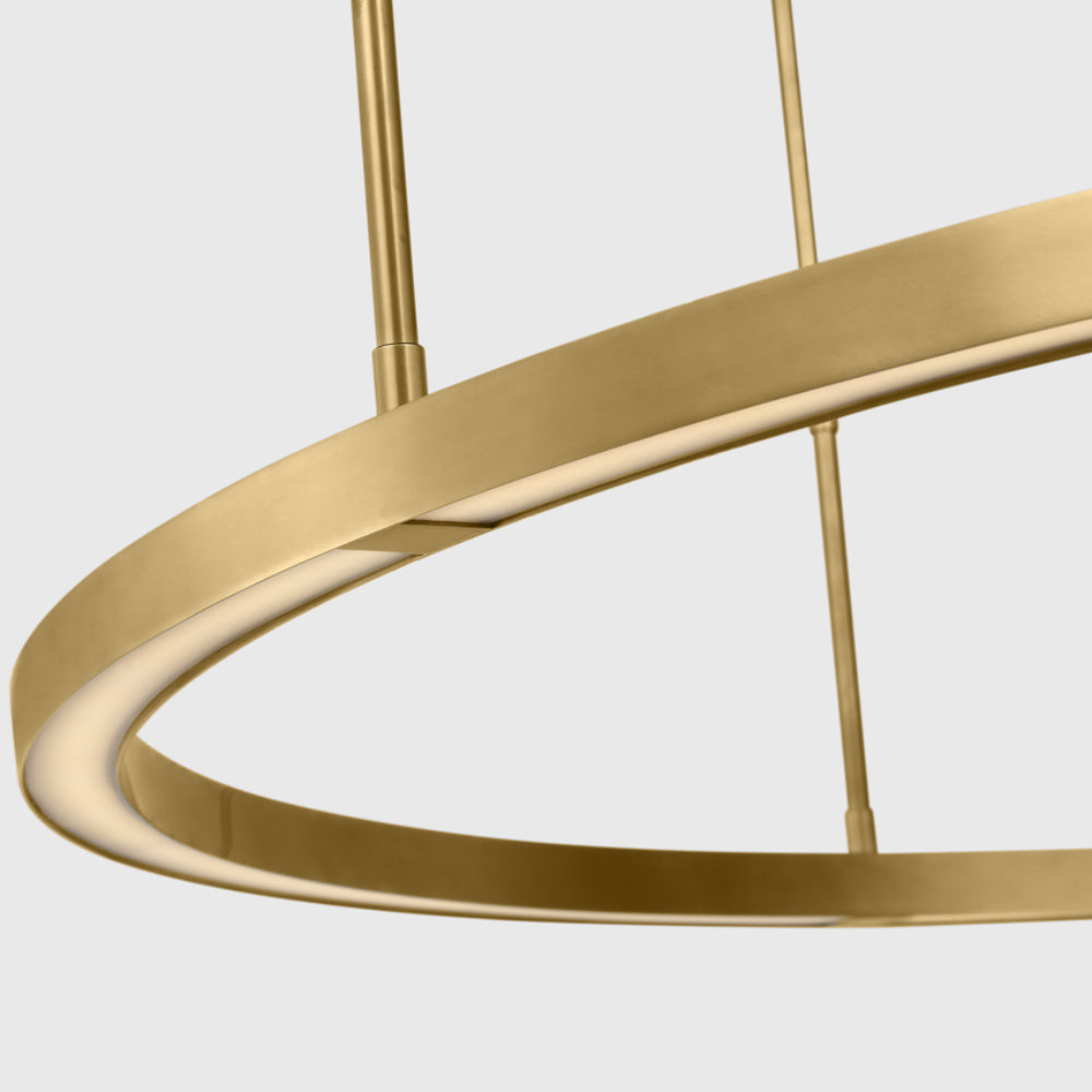 Visual Comfort Stagger Ring X-Large Chandelier