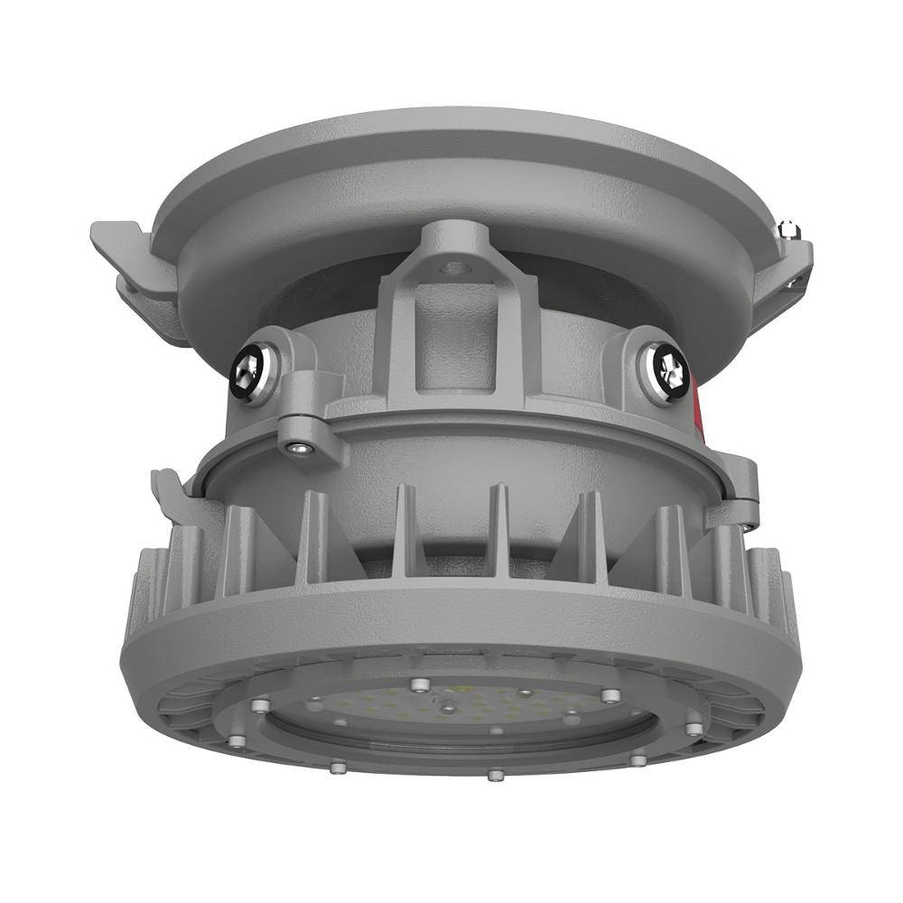 Red Sky Lighting Retrofit with Round Series Ceiling Light
