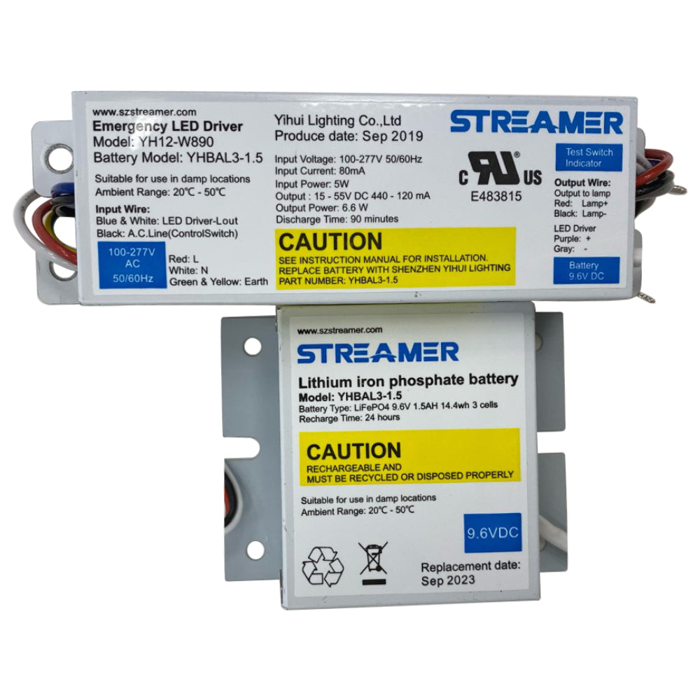 SLG Lighting EL UNV-8 Emergency Battery Kit