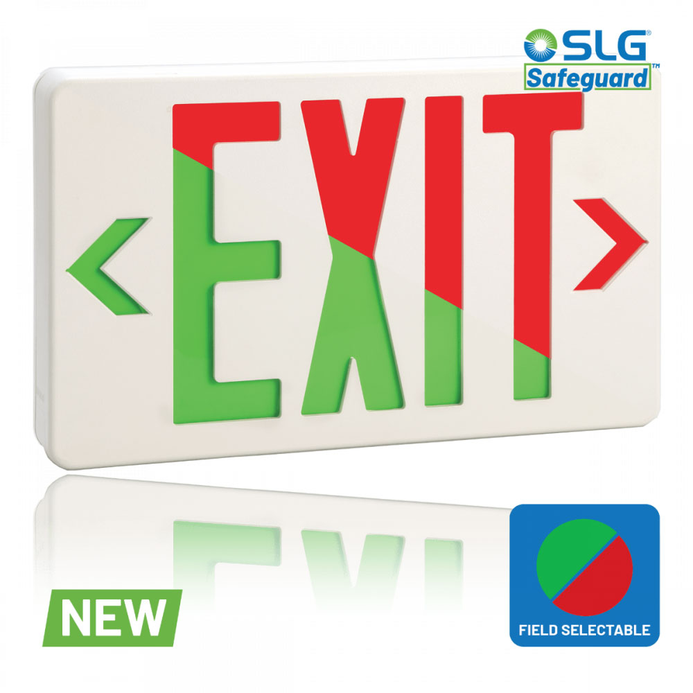 SLG Lighting LED Exit Sign - Thermoplastic