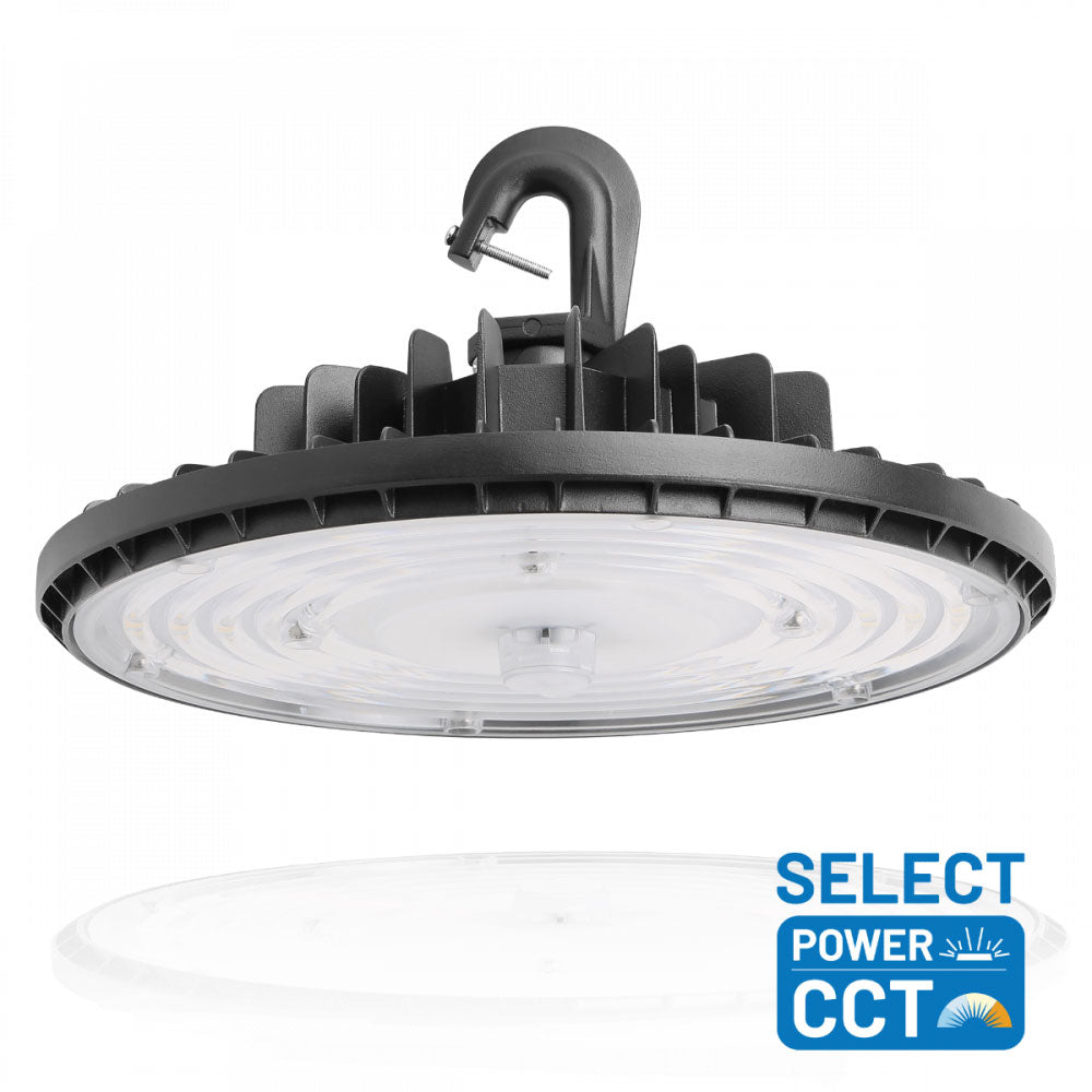 SLG Lighting LED Selectable UFO Round High Bay