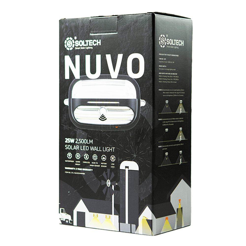 Soltech Lighting Solar Wall Pack Light NUVO Additional Image 1