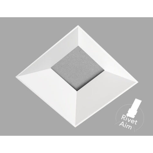 Specialty Lighting Industries Cor-Vet 4" Square Adjustable Downlight with Rivet Head