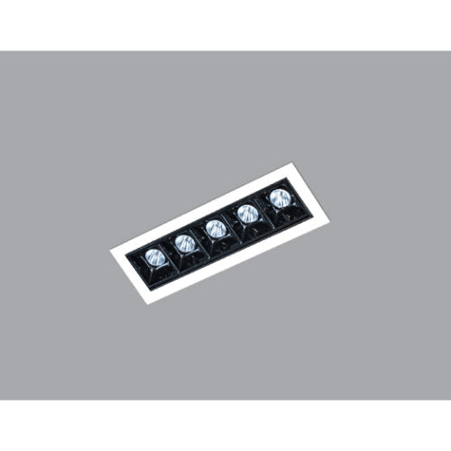 Specialty Lighting Industries Slice 1" Linear Recessed Multicell Downlight (5, 10, 15)