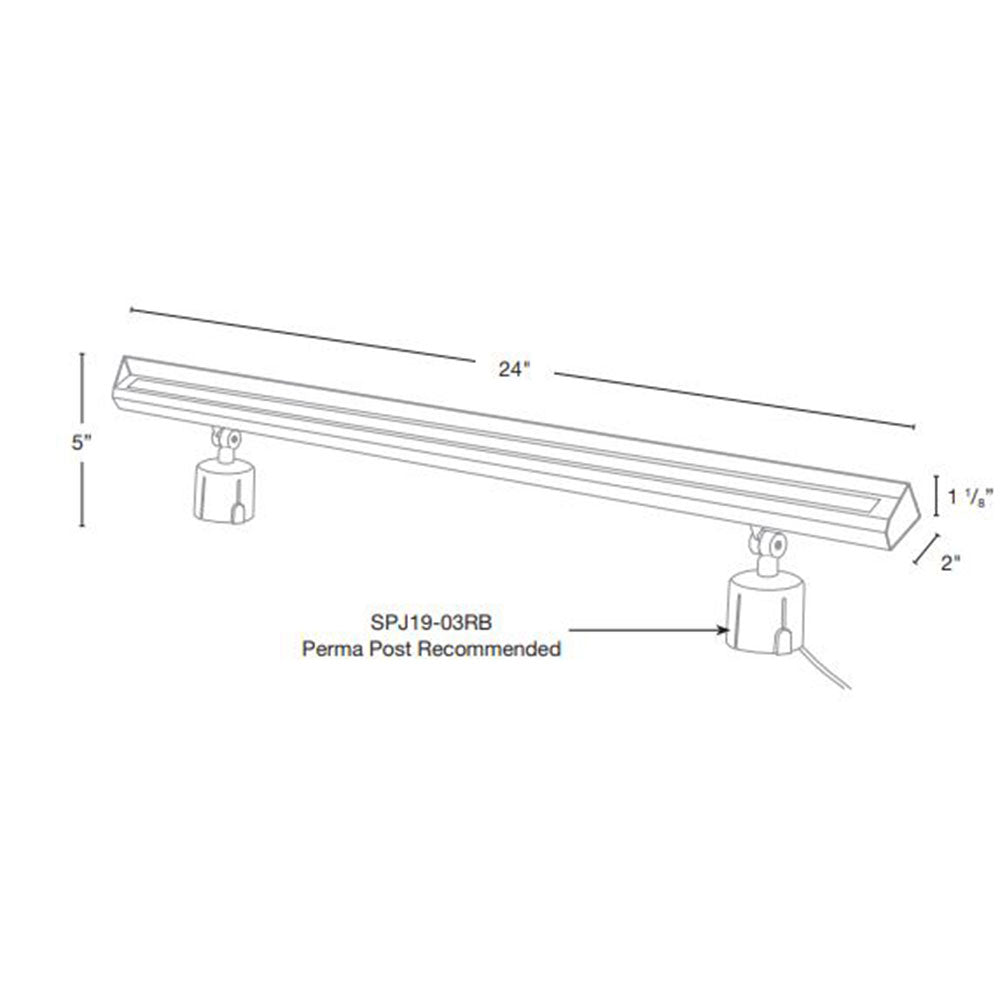 SPJ Lighting SPJ-LSL-24 8W LED Wash Light With Shroud