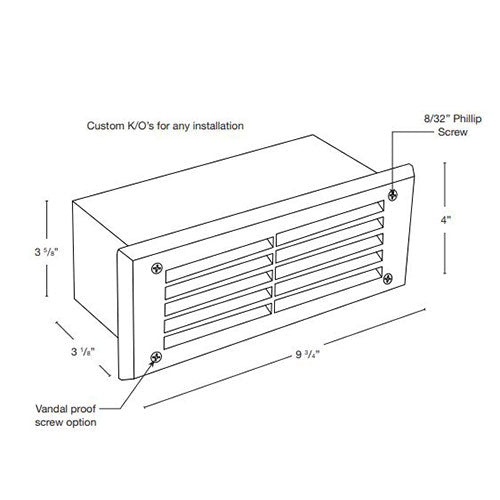 SPJ Lighting SPJ-SCSL 8W LED Recessed Light