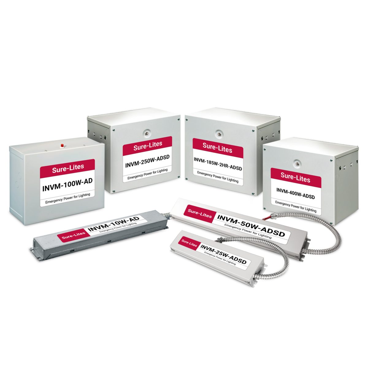 Sure Lites Emergency Lighting AutoDim Micro Mini Inverters