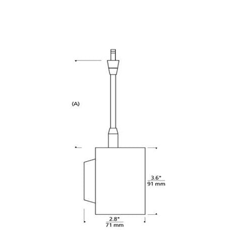 Tech Lighting 700 Iso Head By Visual Comfort