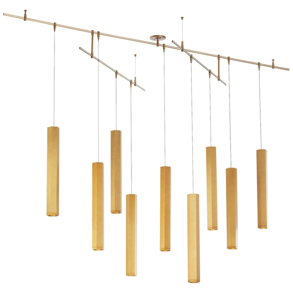 Tech Lighting Blok Large Chandelier By Visual Comfort