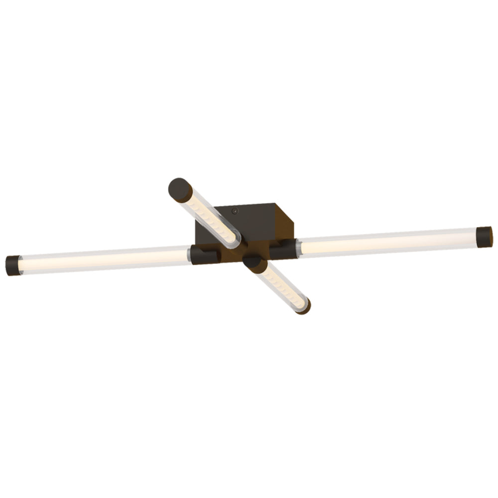 Tech Lighting Phobos Wide Flush Mount By Visual Comfort