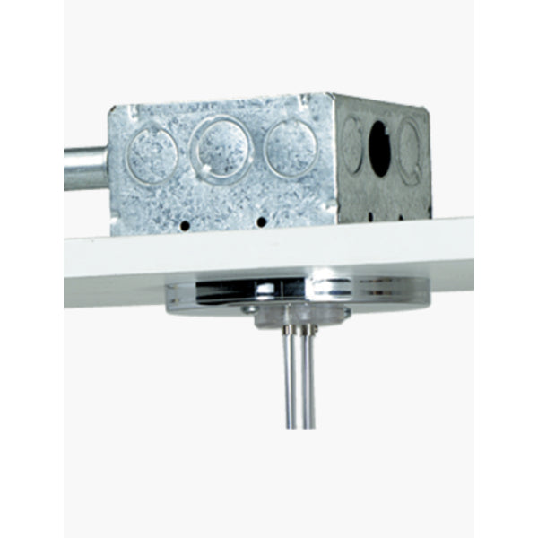 Tech Lighting 700KP4C24 Cable Lite 4" Round Power Feed Canopy Single-Feed By Visual Comfort