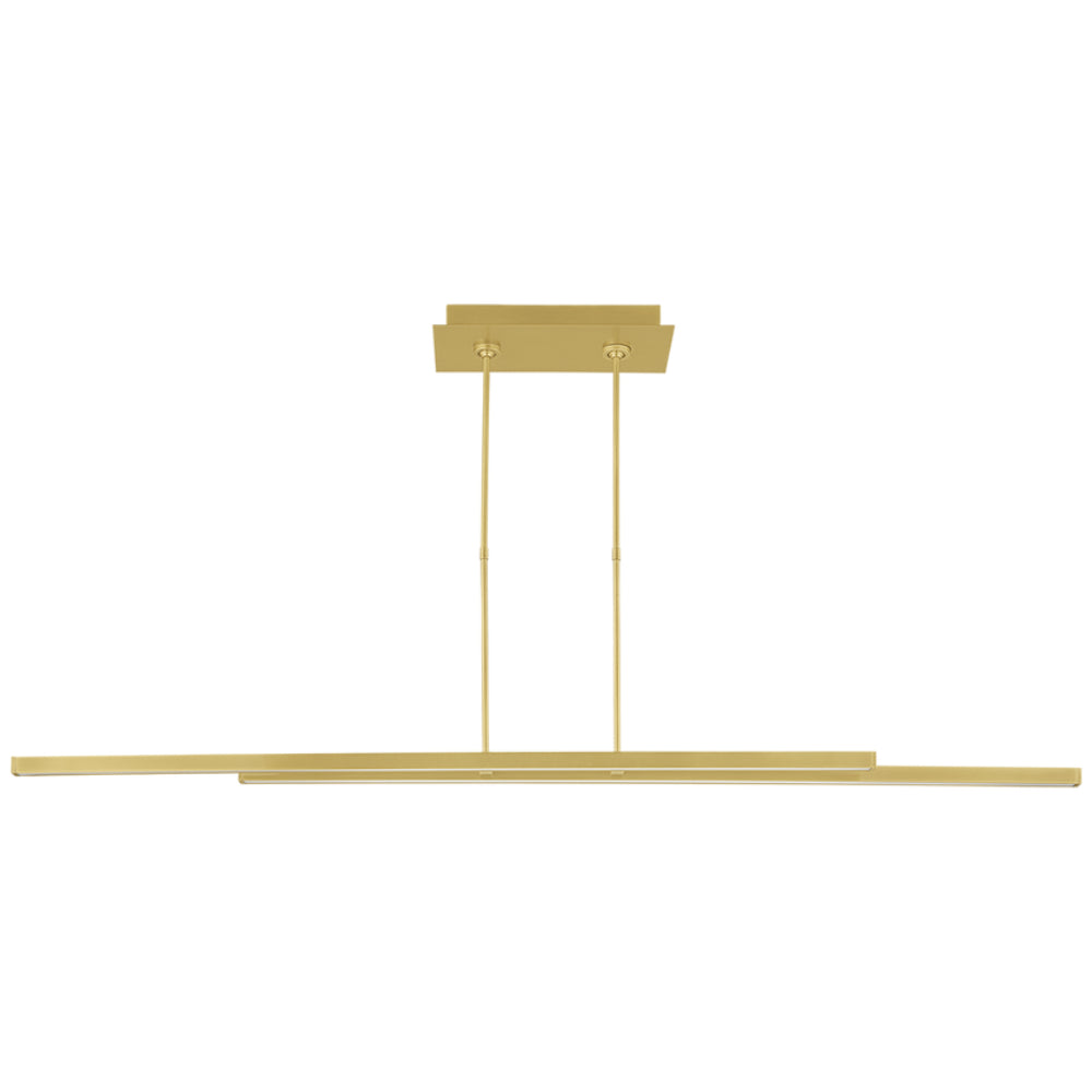 Tech Lighting Stagger 2 60 Linear Suspension By Visual Comfort