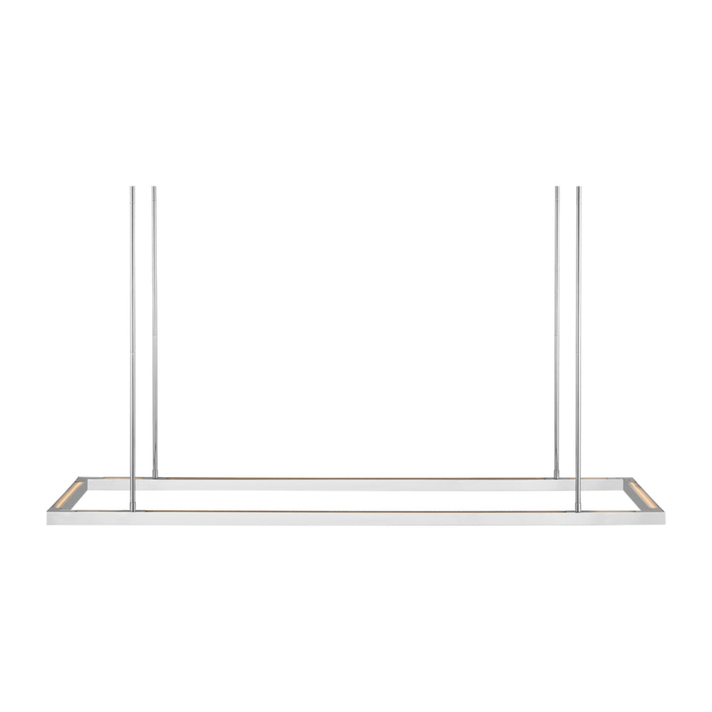 Tech Lighting Stagger Halo 50 Linear Suspension By Visual Comfort