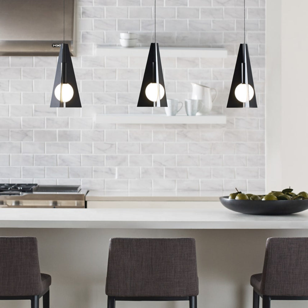 Tech Lighting Mini Orbel Pyramid Pendant By Visual Comfort