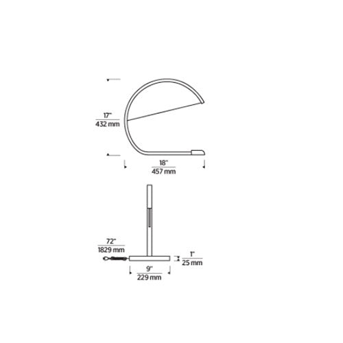Tech Lighting 700PRT Karla Table Lamp By Visual Comfort