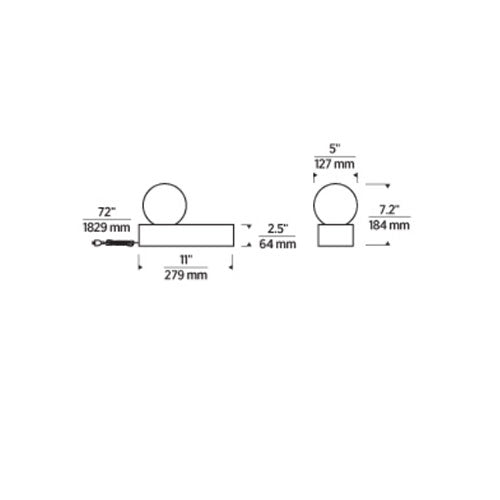 Tech Lighting 700PRT Mina Table Lamp By Visual Comfort