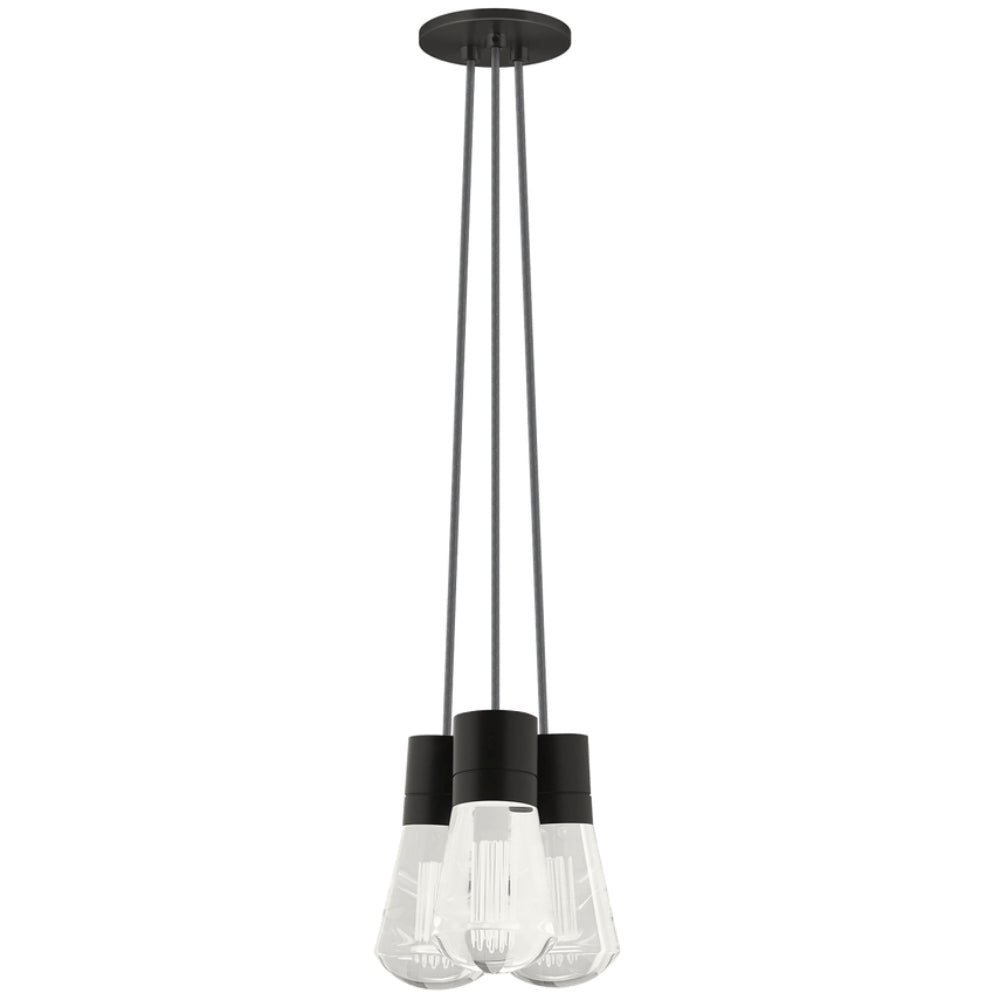 Tech Lighting Alva 3-Light Chandelier By Visual Comfort