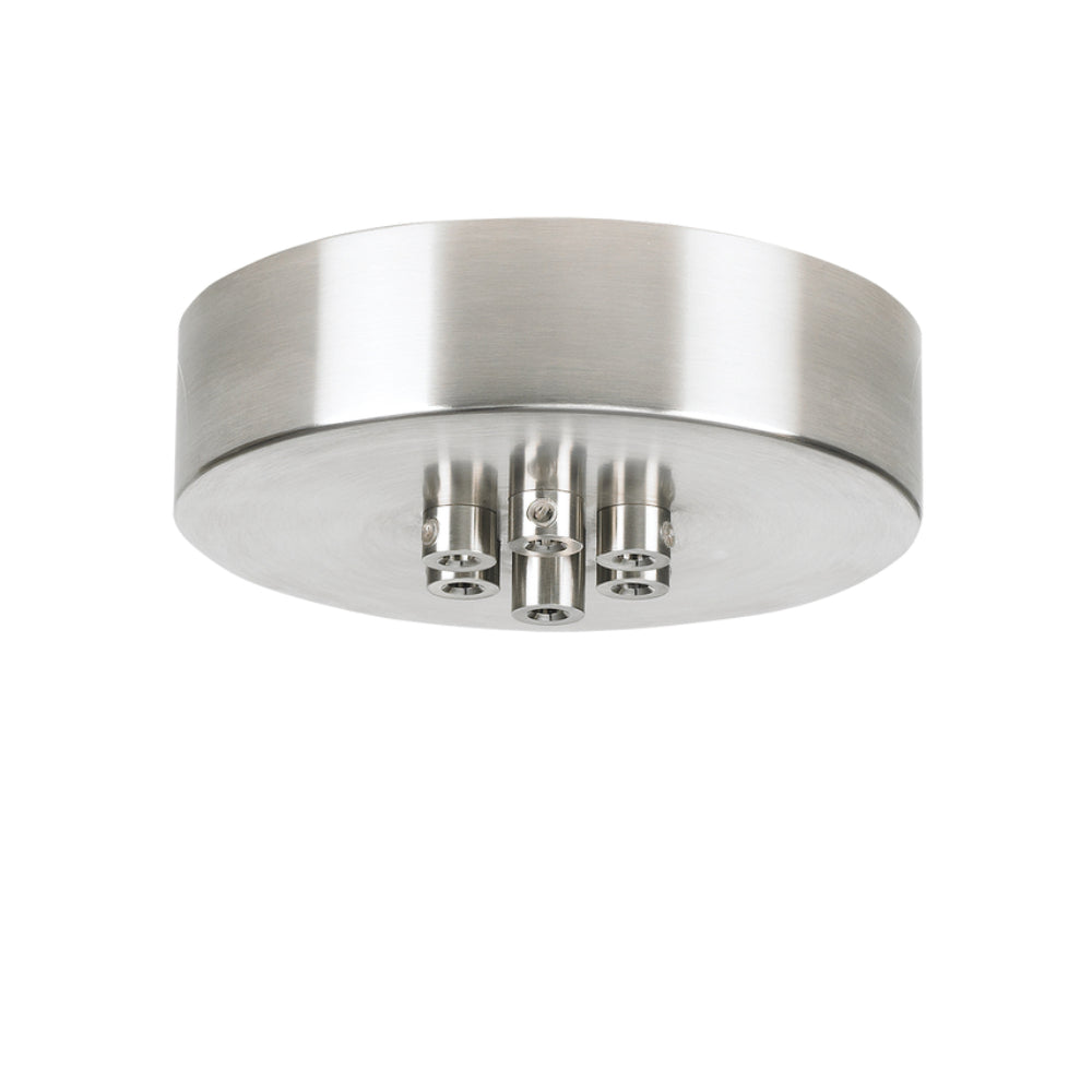 Tech Lighting 700TDMRD7T Line-Voltage Mini Canopy 7 Port Round By Visual Comfort