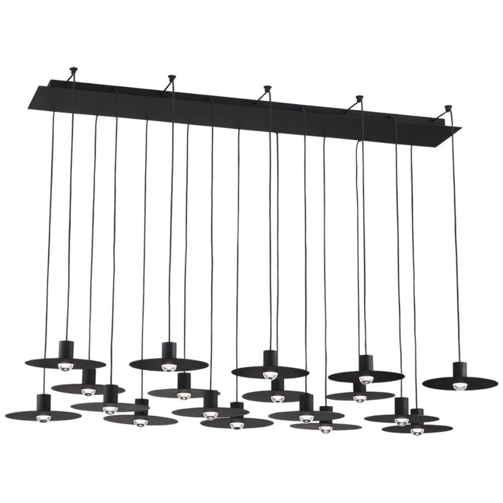 Tech Lighting Eaves 18 Light Chandelier By Visual Comfort