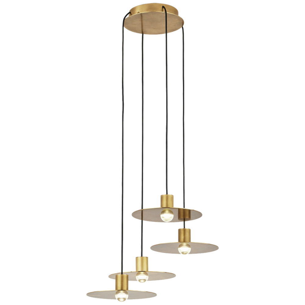 Tech Lighting Eaves 4 Light Chandelier By Visual Comfort